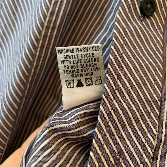 Marc Ecko Striped Button-down - Picture 7 of 7